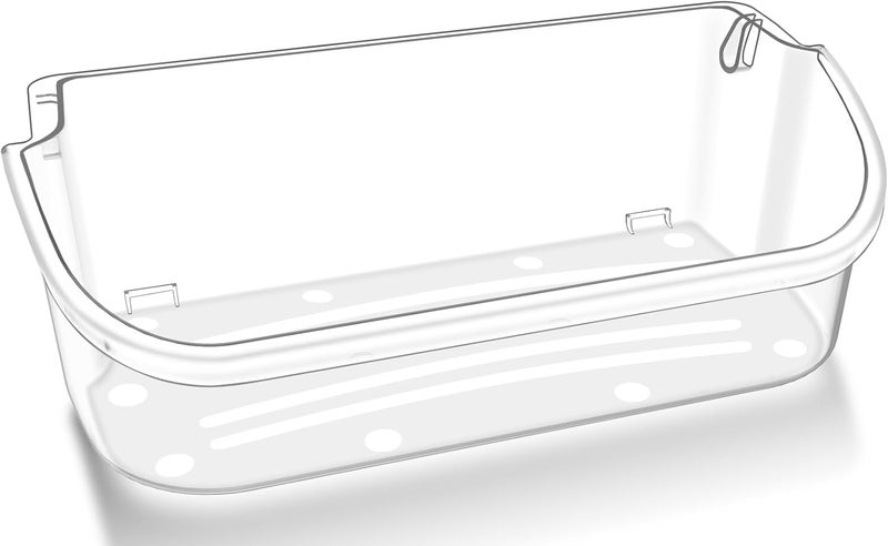 Alvar UPGRADED 240356402 Refrigerator Door Bin Compatible with Frigidaire Door Shelf Replacement Frigidaire Gallery Door Shelf Refrigerator Shelves FGHS2631PF4A FFSS2615TS0 LFSS2612TF0 LFSS2612TE0 Door Bin - Image 1